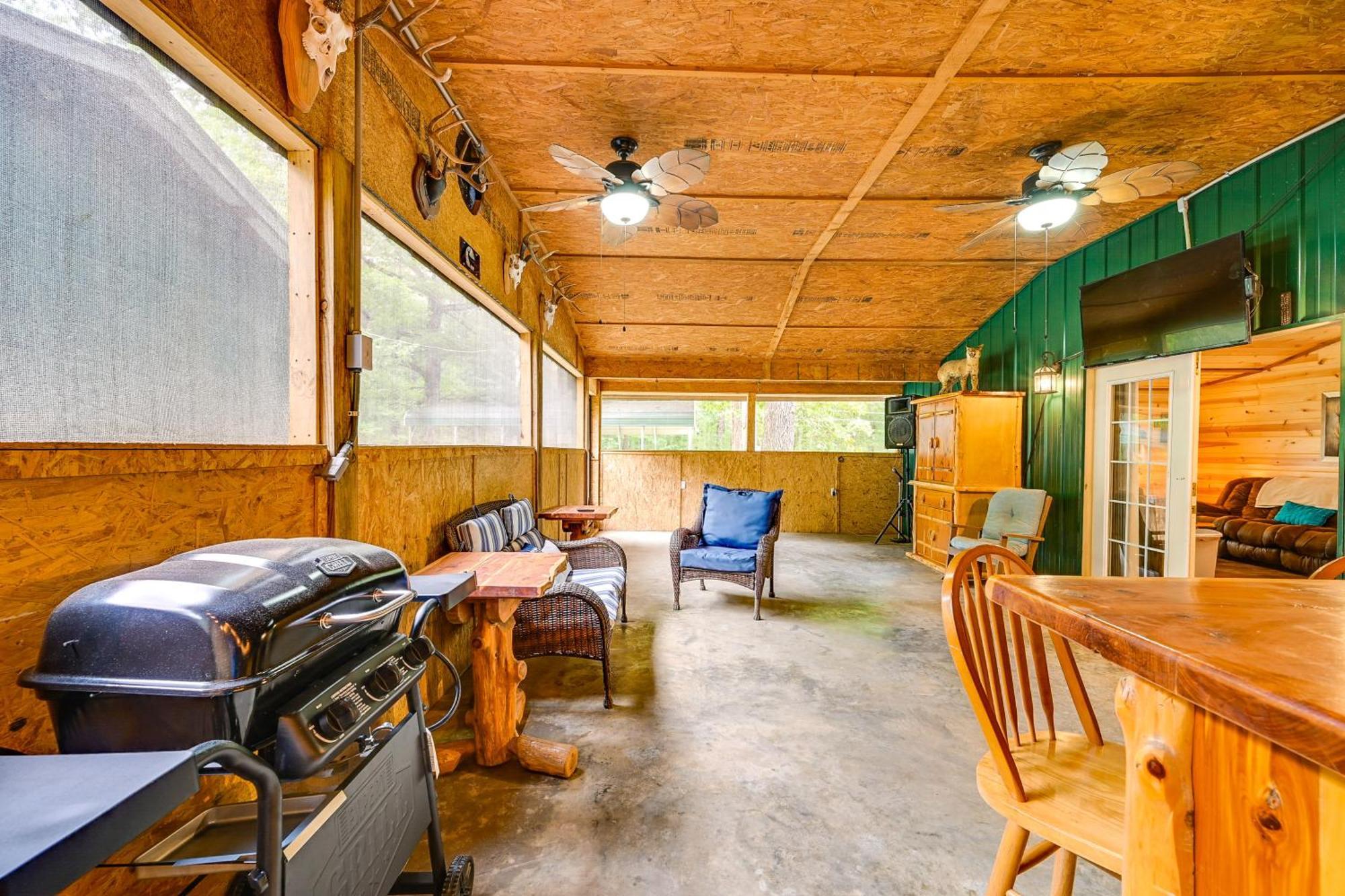 Quiet Abode With Gas Grill About 5 Miles To Broken Bow! Villa Dış mekan fotoğraf